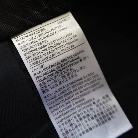 BANANA REPUBLIC Size 4 Blue Dress Pants Slacks Jackson Fit - Picture 5 of 5